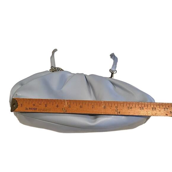 INC International Concepts Kj Clutch Shoulder Bag Purse Bluebell - Picture 3 of 8